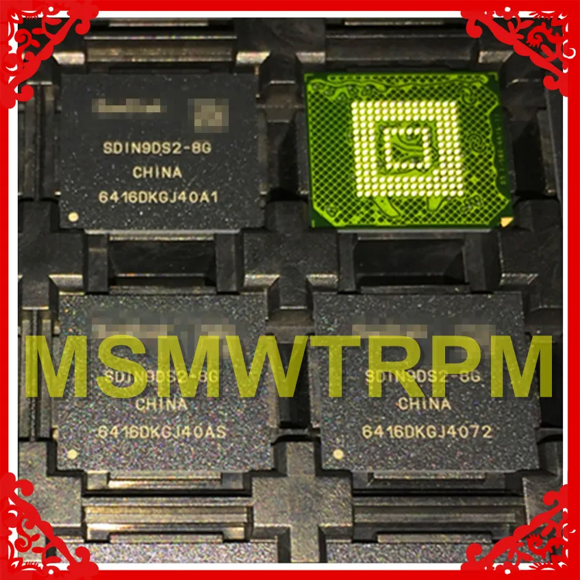 SDIN9DS2-8G BGA153Ball EMMC 8 Гб памяти мобильного телефона новые оригинальные и подержанные припаянные шары протестированы ОК