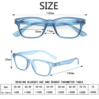 High Quality Reading Glasses for Men and Women Spring Hinge Reader Eyeglasses Diopter+0+0.5+1.0+2.0+3.0+4.0+5.0+6.0 2