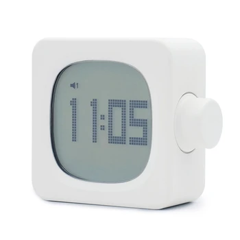 

Multi-Function Timing Square LED Alarm Clock Bed Mute Alarm Clock USB Charging