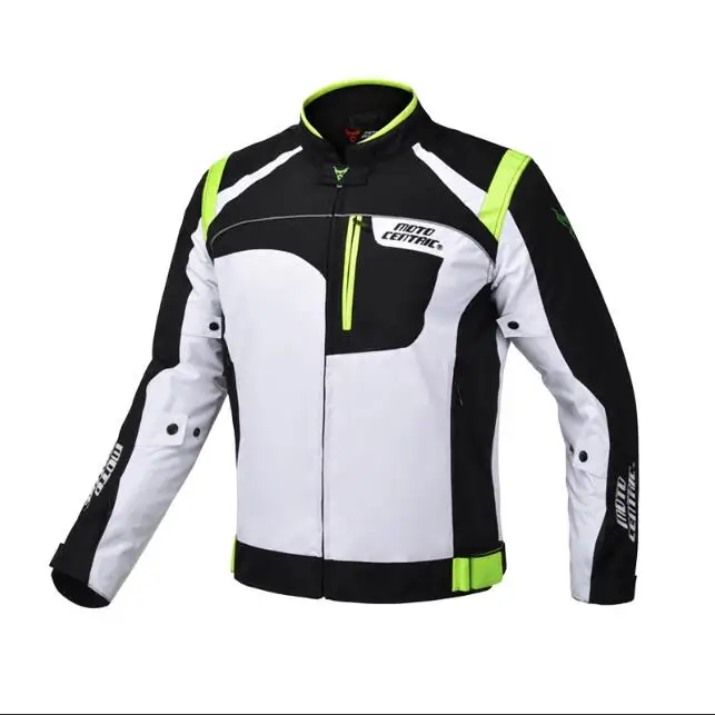 Green Jacket MC новая одежда для мотоциклистов куртки и брюки для мужчин мотогонок Велоспорт костюм Защитная Экипировка ковбойская мотоциклетная куртка сохраняющий тепло костюм для верховой езды - Цвет: Green Jacket