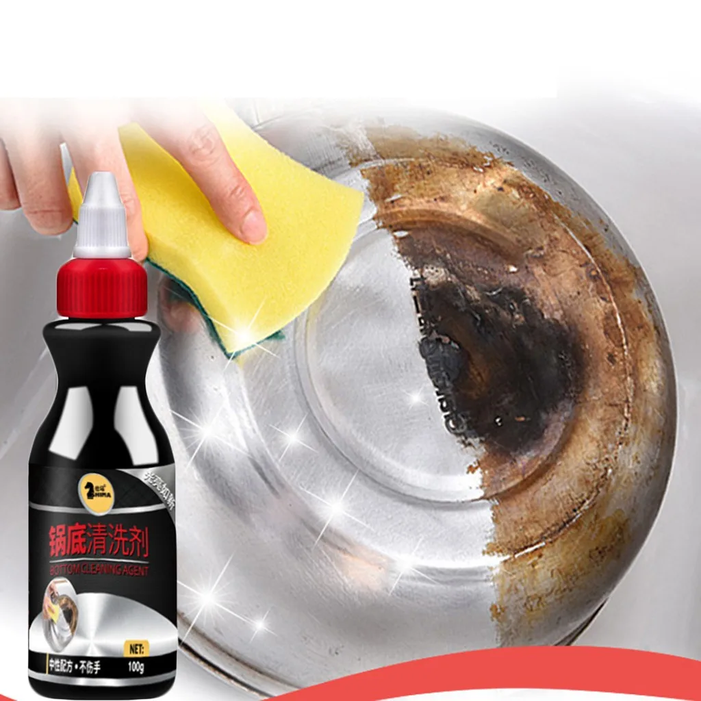 

2019 Original Clean Up Metal Surface Rust Remover Kitchen Pot Bottom Stainless Steel To Cleaner Hogar Cocina Dropshipping