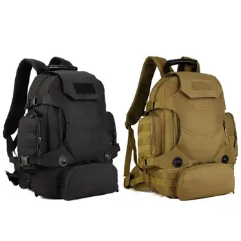 

Hot Sale Backpacks Solid Color 40L Outdoor Sport Combination Backpacks Large Capacity Rucksack Waist Fanny Pack for Hiking