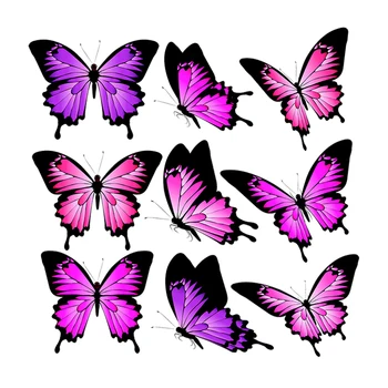 

Butterfly Clothing Badges Patches Diy Accessory Iron On Clothes Fashion Stickers Heat Transfer Applique On Clothes