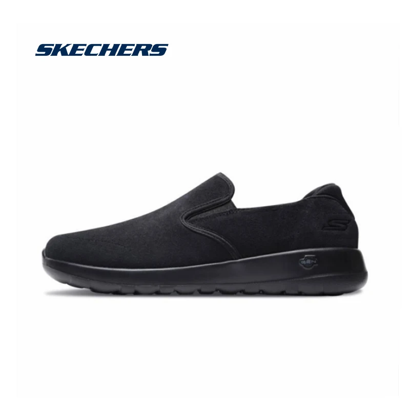 Mocasines Skechers hombres zapatos GOWALK MAX planos hombres transpirables zapatos de luz Original hombre zapatos para caminar 54618-BBK - AliExpress