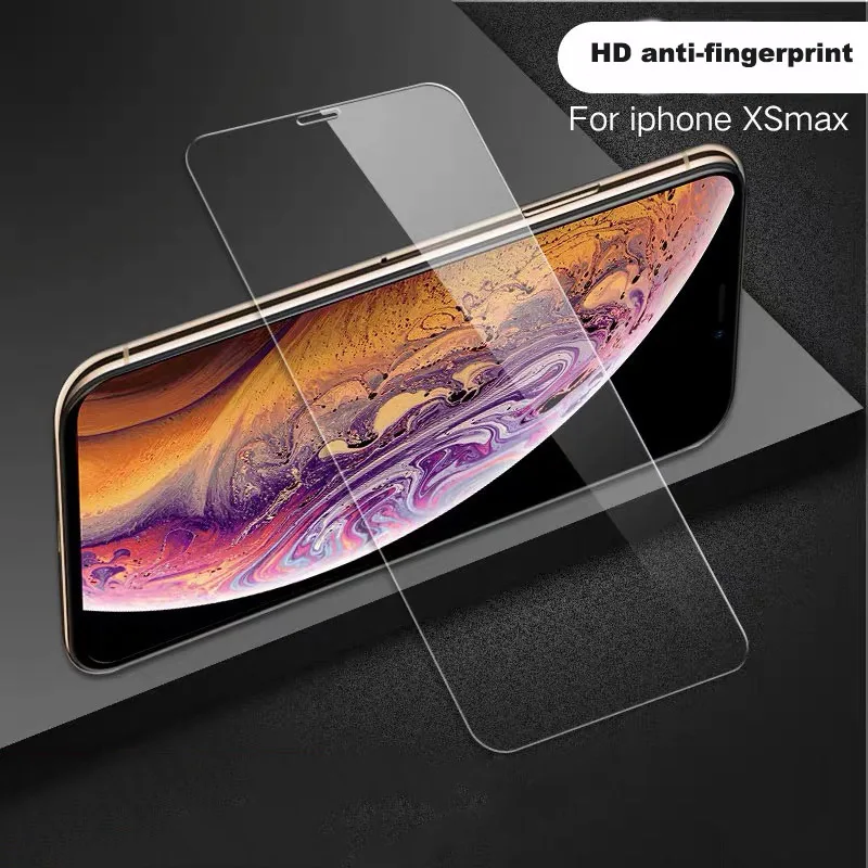 HD film Полноэкранное закаленное стекло для iPhone 6 6s 7 8 Plus анти-синяя пленка для защиты экрана - Цвет: HD film