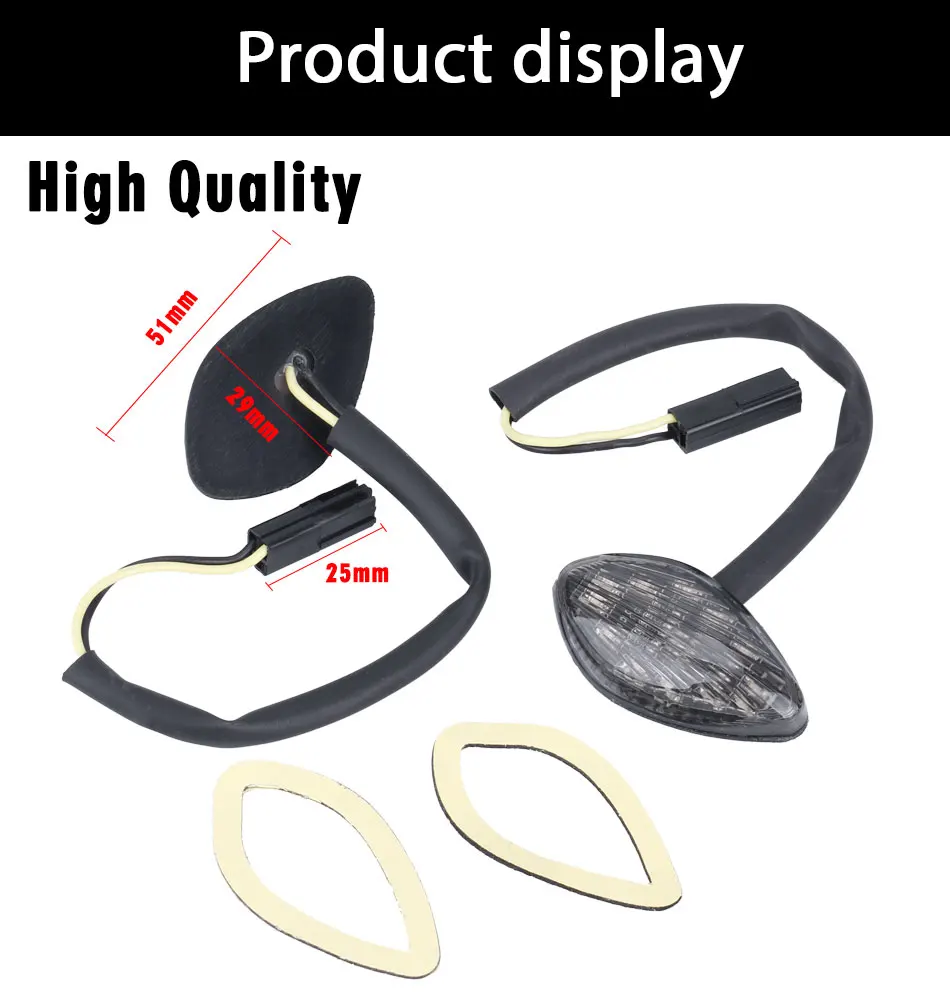 Для Honda Grom 14-16 индикаторы для мотоцикла поворотник для Honda CBR 919/Honda CBR 600RR CBR 1000RR 600 F3/F4/F4i 2003-2006