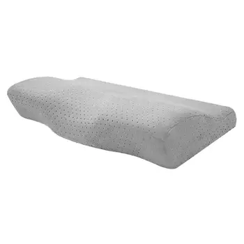

Orthopedic Latex Neck Pillow Slow Rebound Memory Foam Pillow Cervical Health Care Pain Release Travelling Neck Pillow