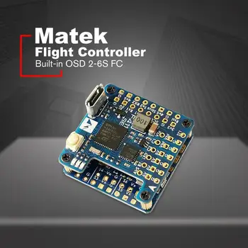 

F411-WSE 100MHz STM32F411CEU6 Flight Controller Built-in OSD 2-6S FC for RC Drone Airplane Fixed Wing Accessories