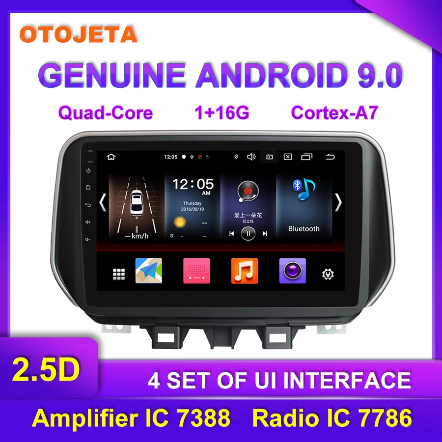 Sale Factory direct sale OTOJETA Android 9.0 Car Multimedia Radio For 2018 Hyundai Tucson tape recorder IX35 GPS bluetooth Navigation 0 Sale Factory direct sale OTOJETA Android 9.0 Car Multimedia Radio For 2018 Hyundai Tucson tape recorder IX35 GPS bluetooth Navigation 0