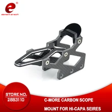Элемент аксессуары C-more углеродный прицел Алюминиевое Крепление SeeMore область боковая пластина углеродное волокно боковая пластина для Hi-Capa серии EX237