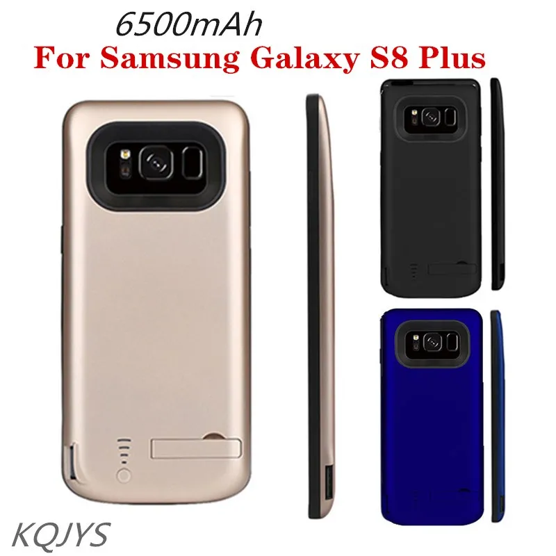 

KQJYS Portable Power Bank Battery Charger Case for Samsung S8 Plus Extenal Backup Battery Case for Galaxy S8 Plus Charging Cover