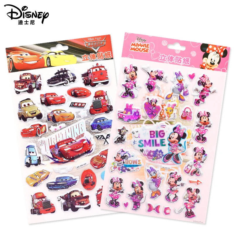 Disney Cartoon Cars Mickey Mouse Frozen Princess Bubble Sticker 3D Puffy Wall Sticker For Kids Gift Notebook Sticker Label Decor Disney Cartoon Cars Mickey Mouse Frozen Princess Bubble Sticker 3D Puffy Wall Sticker For Kids Gift Notebook Sticker Label Decor