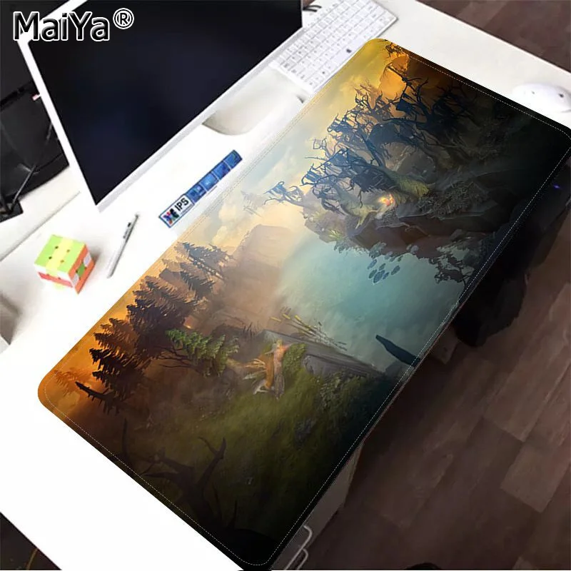 Lock Edge 40X90cm Maiya My Favorite DOTA 2 индивидуальные коврики для мышки ноутбук коврик для мышки в стиле аниме большой коврик для мыши клавиатуры коврик - Цвет: Lock Edge 40X90cm