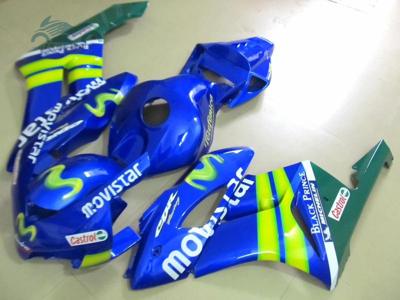 Высокое качество впрыска обтекателя комплект Подходит для Honda CBR1000RR 2004 2005 CBR 1000RR 04 05 ABS Пластиковые обтекатели комплекты кузова KR14