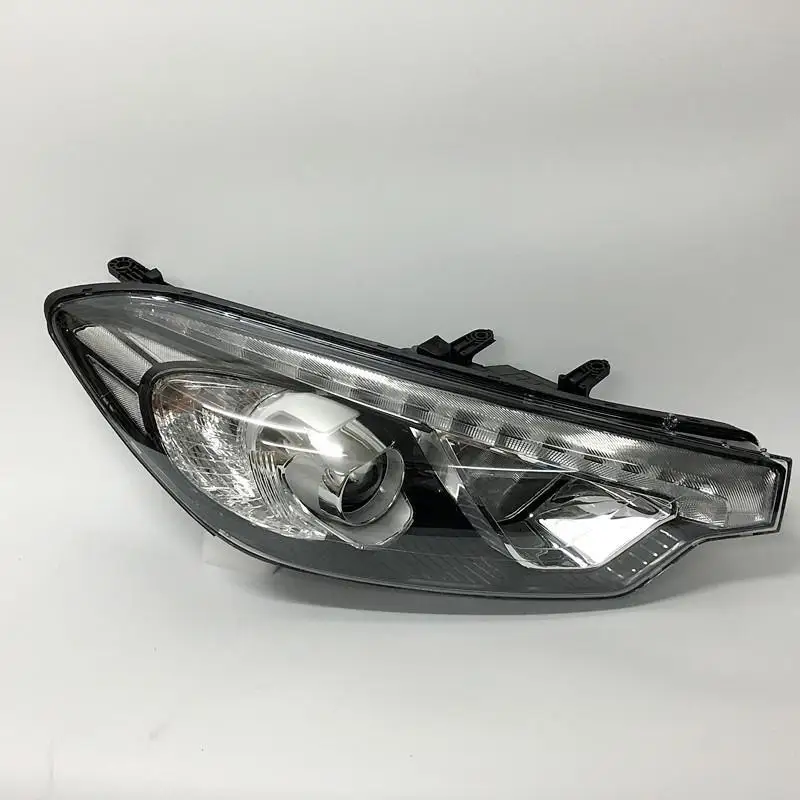 Запчасти для автомобилей Drl Cob Автомобильные дневные ходовые наружные светодиодные лампы аксессуары для фар Автомобильные фары в сборе 17 18 для Kia K3