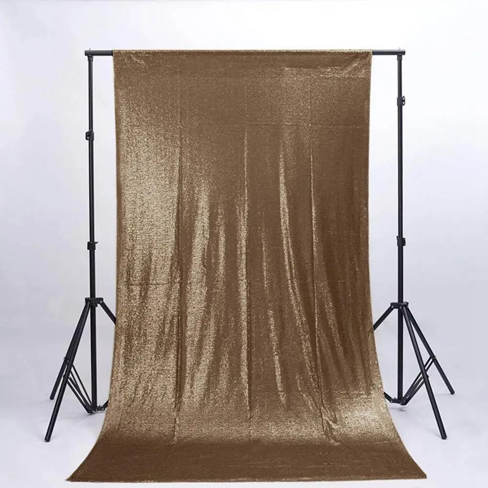 Shinybeauty Photo Booth фон Золотой шеврон свадебный фон шторы с блестками вечерние Backdrops-M190727 - Цвет: Chocolate