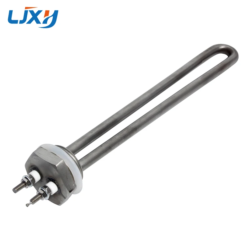 Elemento de Aquecimento Aquecedor de Água de Baixa Ljxh Todos Imersão Potência 1 Polegada Npt – Bsp Dc12v 24 v 200w 190 Milímetros 304sus