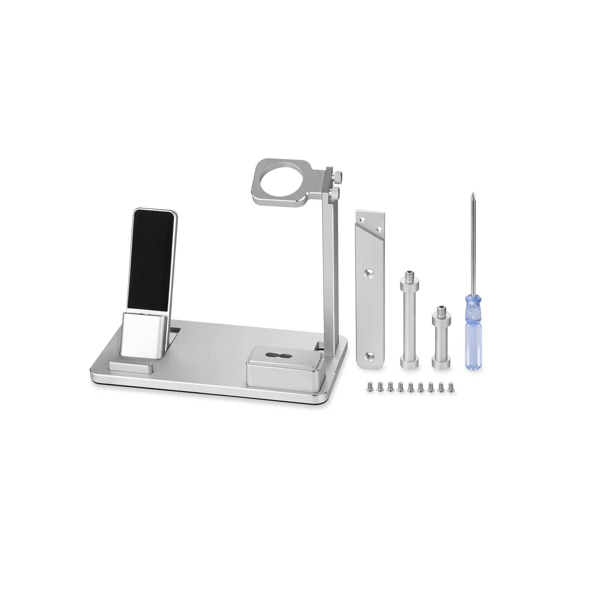 

Aluminum Alloy Bracket Amazon Hot Selling Suitable for Apple Mobile Watch Earphones Tablet Charging Base Holder Now