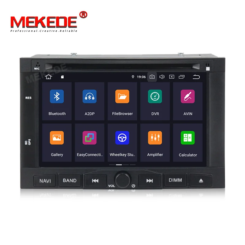 Excellent MEKEDE PX5 4+64G  android 9.0 car dvd gps navigation player For Peugeot 3005 3008 5008 car radio Multimedia stereo 8 core 2