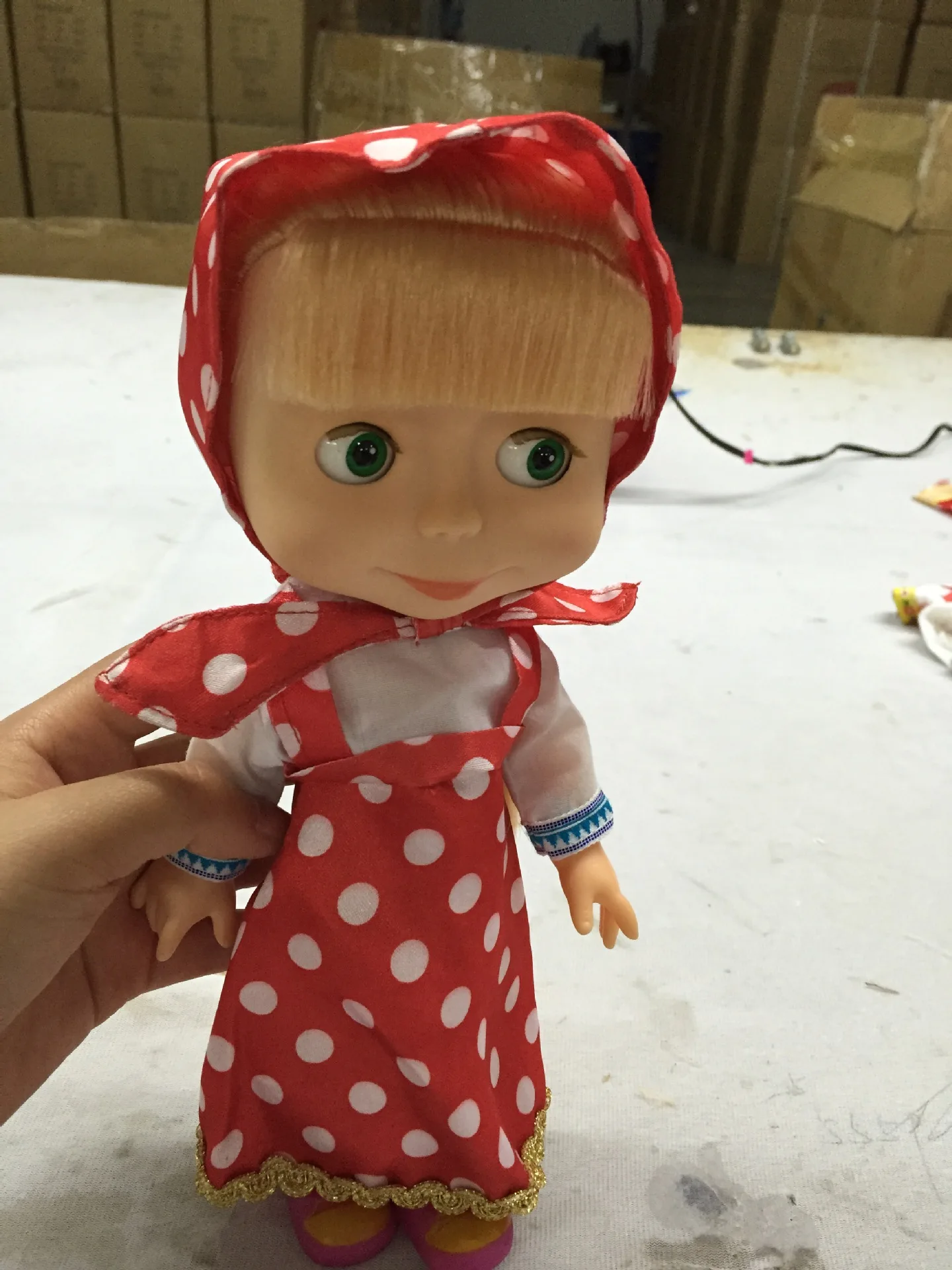 Gerun te Toy Blink Martha And Bear будет говорить 100 предложение Поющая Martha Masa Россия Горячая Распродажа