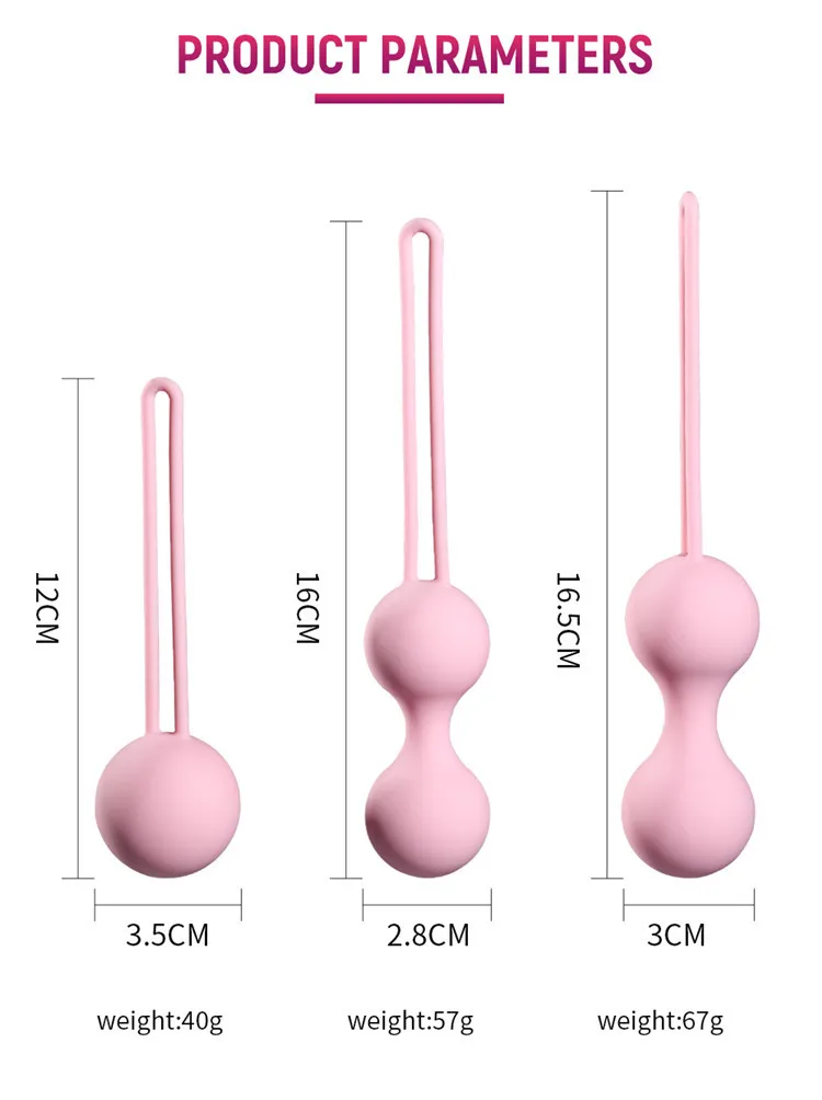 Magnetic Silicone Vagina Ball Anal Sex Toys For Women Petanque Vagina Tighten Shrinking Ball Massage Boule Adult Sex Products vibrator(97)
