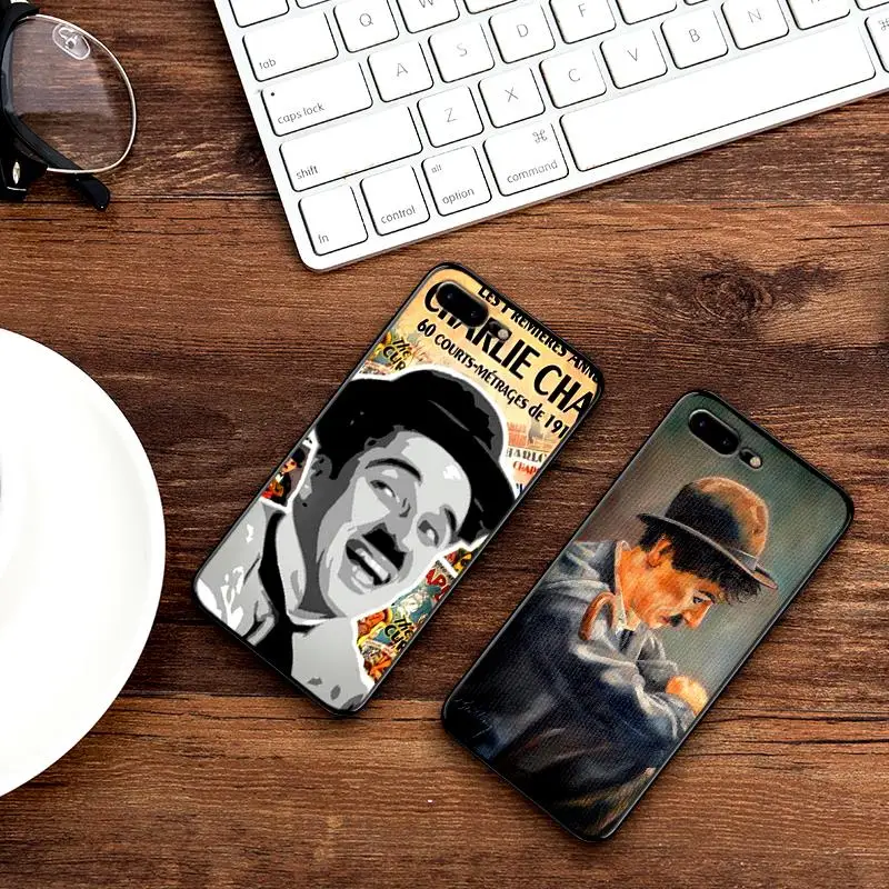 Забавный черный и белый Chaplin для Xiaomi Redmi Note 5 S2 7 Plus 6 3 3S Pro 4A 4X 5A 6A Prime чехол mi 9 8 RG