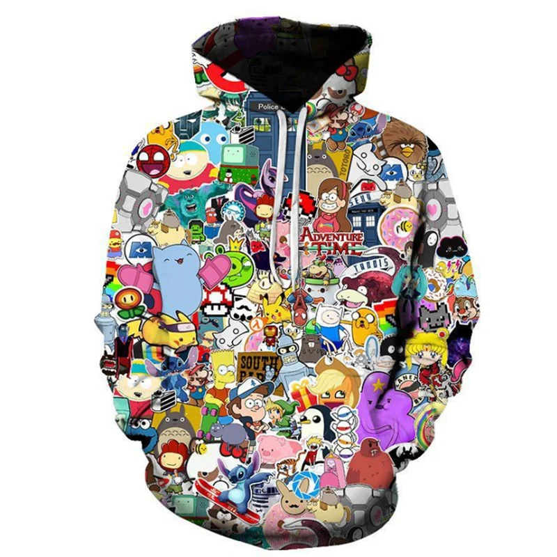

Hoddie Cartoon Dragon Ball Print Hoddie Sweatshirt Sudadera Hombre Hooded Sweatshir Unisex DBZ Hip Hop Spring Fall Teens Hoddies