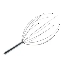 Серебряный массажер для головы и шеи