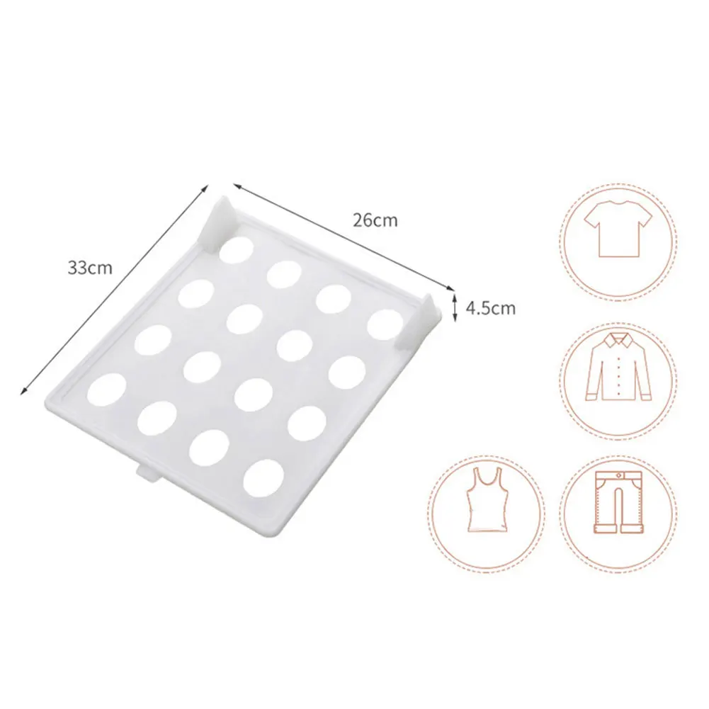 1 Layer Clothing Organization System Shirt Folder Travel Closet Drawer Stack Household Closet Organizer Fast Clothes Fold Board