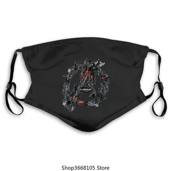 

Maske Maske Maske Mavel The Avengers Logo Mann Frau 2020 Hochwertige Markenmaske Lässiger Cartoon O-Ausschnitt Mode Gedruckt 100