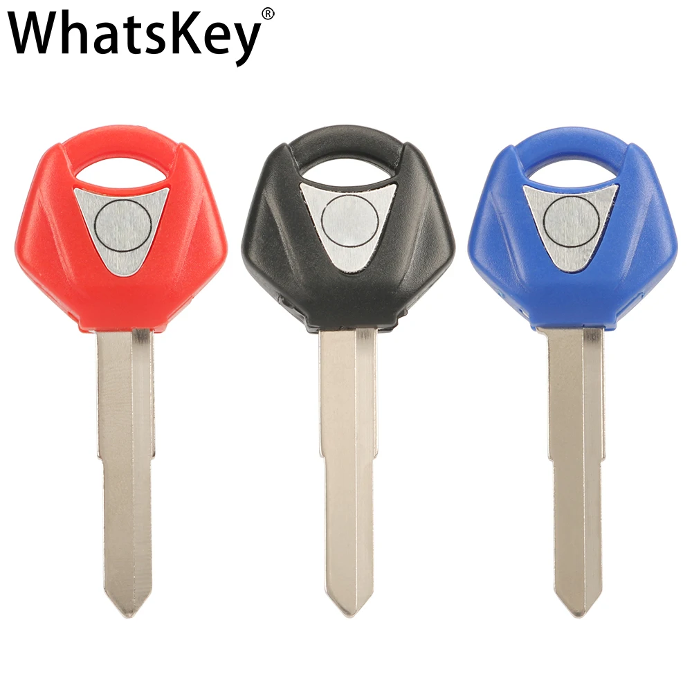 WhatsKey Motorcycle keys Blank Key Uncut YZF R6 R1 R3 XJR1300 FJR1300 MT09 MT07 XJ6 TMax FZ6 FZ8 Motorc accessories motorcycle keys motorcycle key accessories
