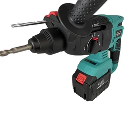 Makita – marteau de démolition sans fil 21V, perceuse à percussion, perceuse à percussion sans balais, perforateur robuste, grande batterie 