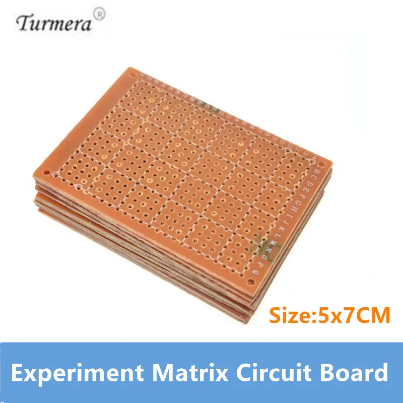 10 шт. DIY Прототип бумаги PCB Универсальный Эксперимент матричная печатная плата 5x7 см хорошие макеты стекловолокна хорошего качества Turmera