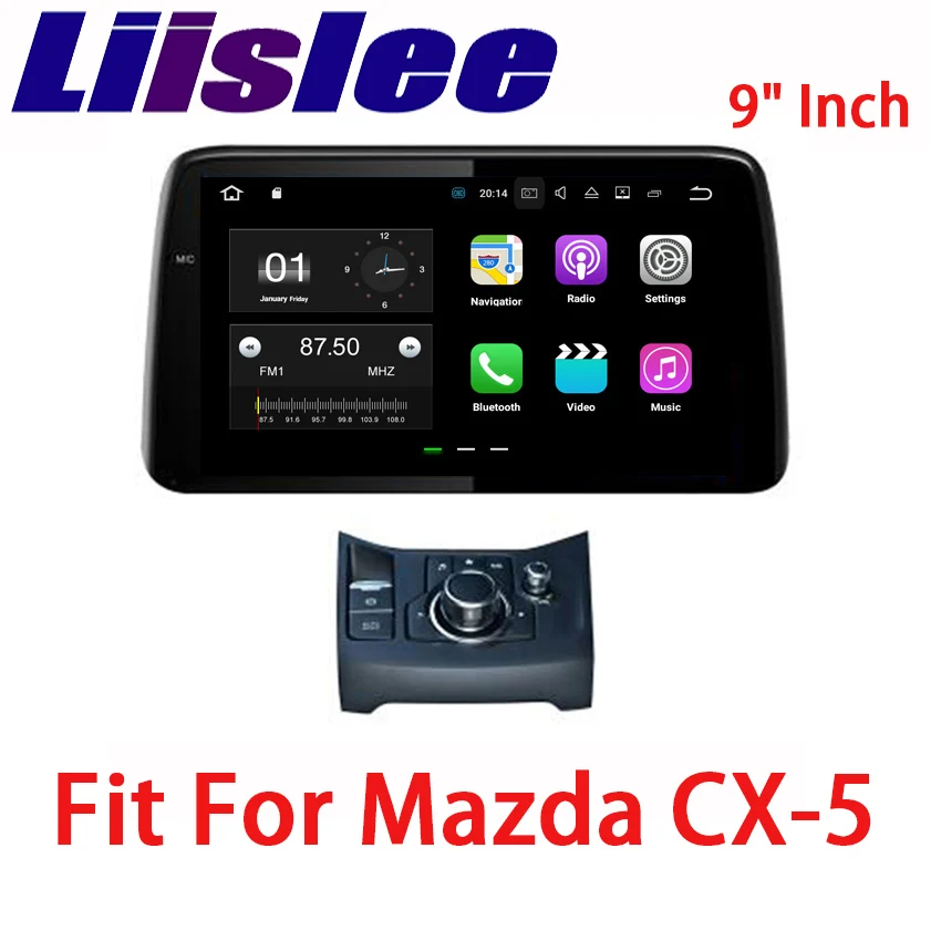 Liislee для Mazda CX 5 2017 ~ 2018 Android автомобильный навигатор GPS HD сенсорный экран Аудио