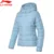 Li-Ning Women Training Short Down Coat 90% Duck Down Light Warm Slim Fit li ning Подкладка С Капюшоном Спортивные пальто AYMQ388