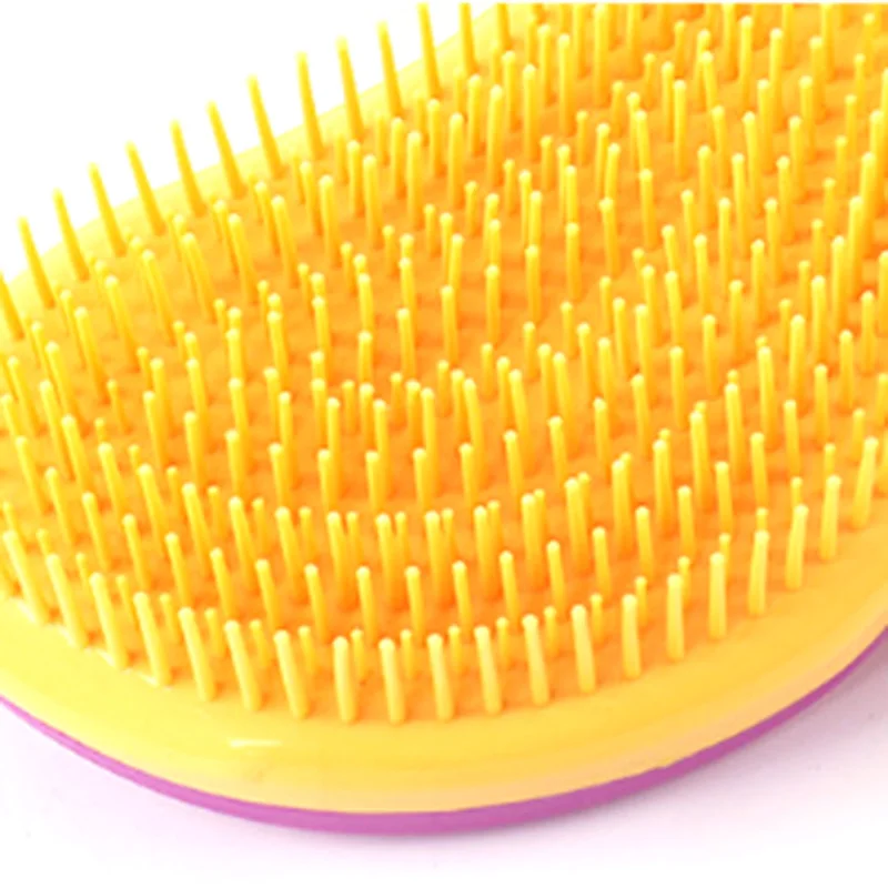 New Fashion Tangle Hair Brush Detangler Comb Hair Brush Professional Magic Straightening Detangling Combs Plastic