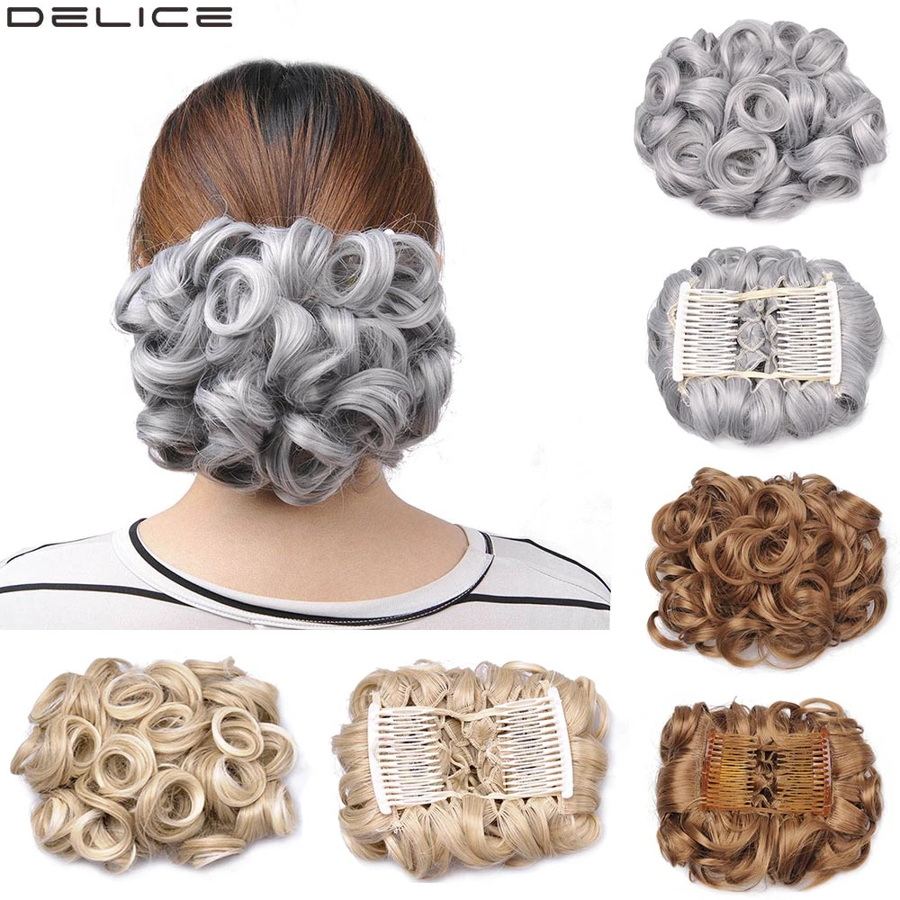 Featured image of post Postiche Chignon Cheveux Gris