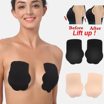 

Silicone Chest Stickers Invisible Sexy Women Bra Cat Claws Chest Stickers Lingerie Anti-going