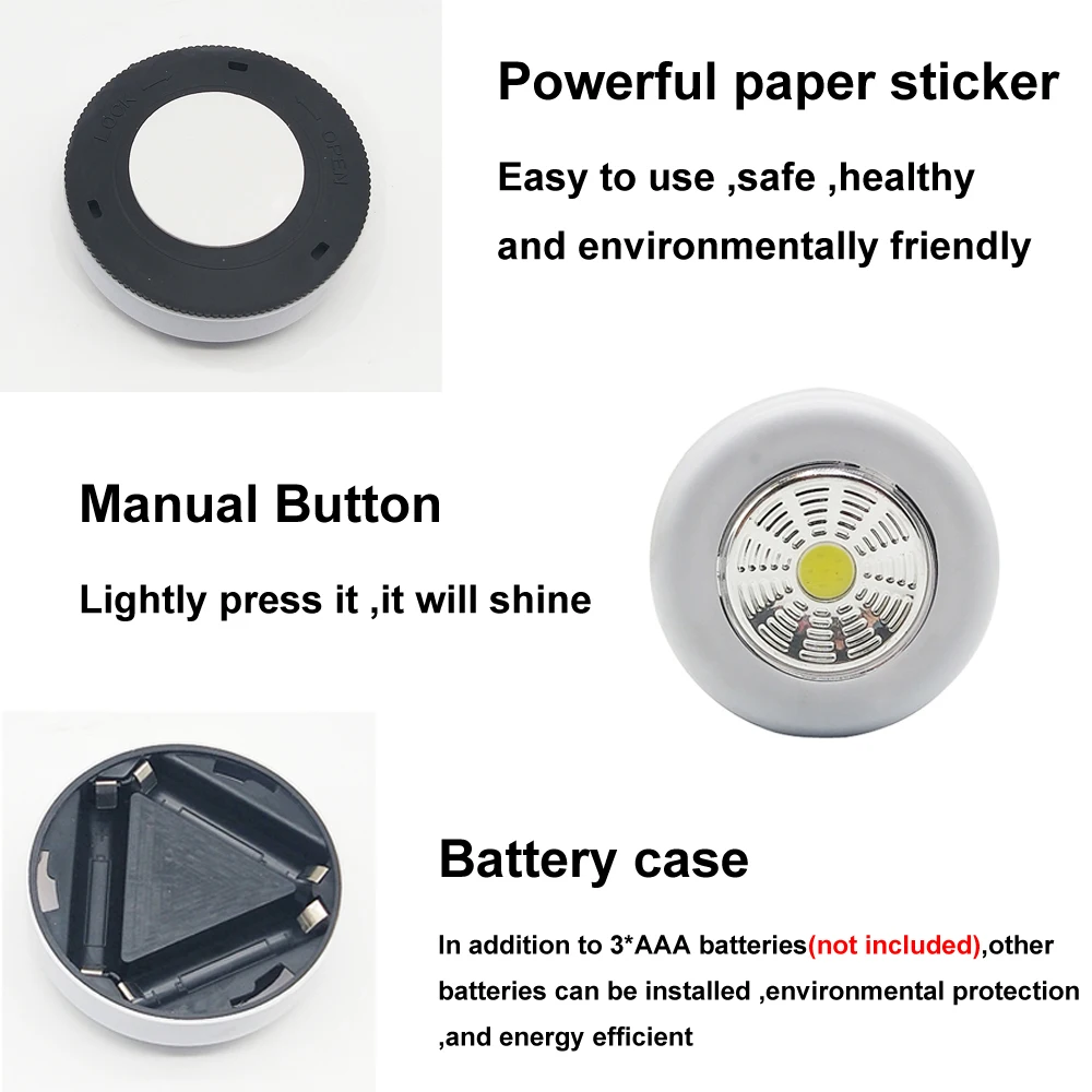 COB-Touch-Light-Round-LED-Under-Cabinet-Light-Wall-Lamp-Wardrobe-Cupboard-Closet-Light-Emergency-Kitchen-Night-Light-For-Home（4）