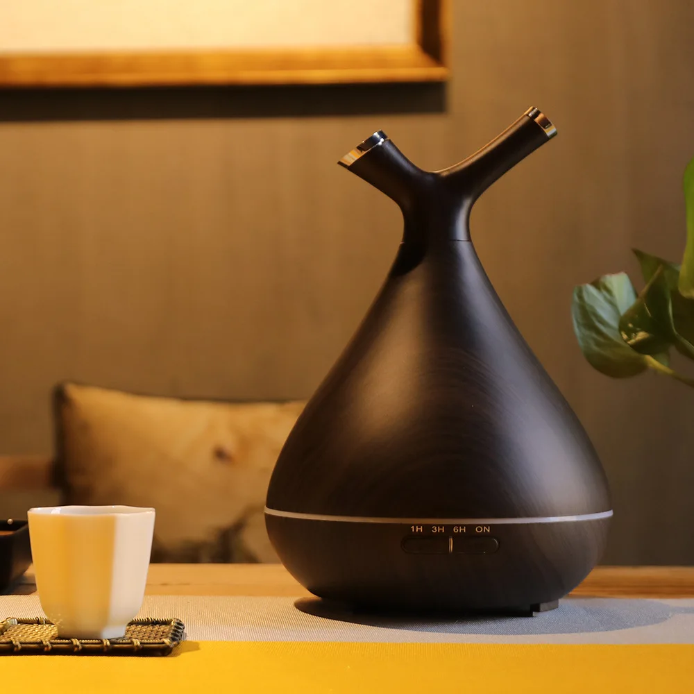 New Style Creative Branch Wood Grain Aroma Diffuser Mini Air Purification Expansion Incense Smart Humidifier Household Large Cap