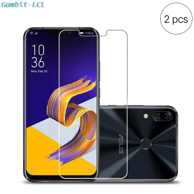 2PCS Tempered Glass Asus Zenfone 5Z / Zenfone 5 ZE620KL Screen Protector Explosion-proof Film For ASUS Zenfone 5Z ZS620KL Glass