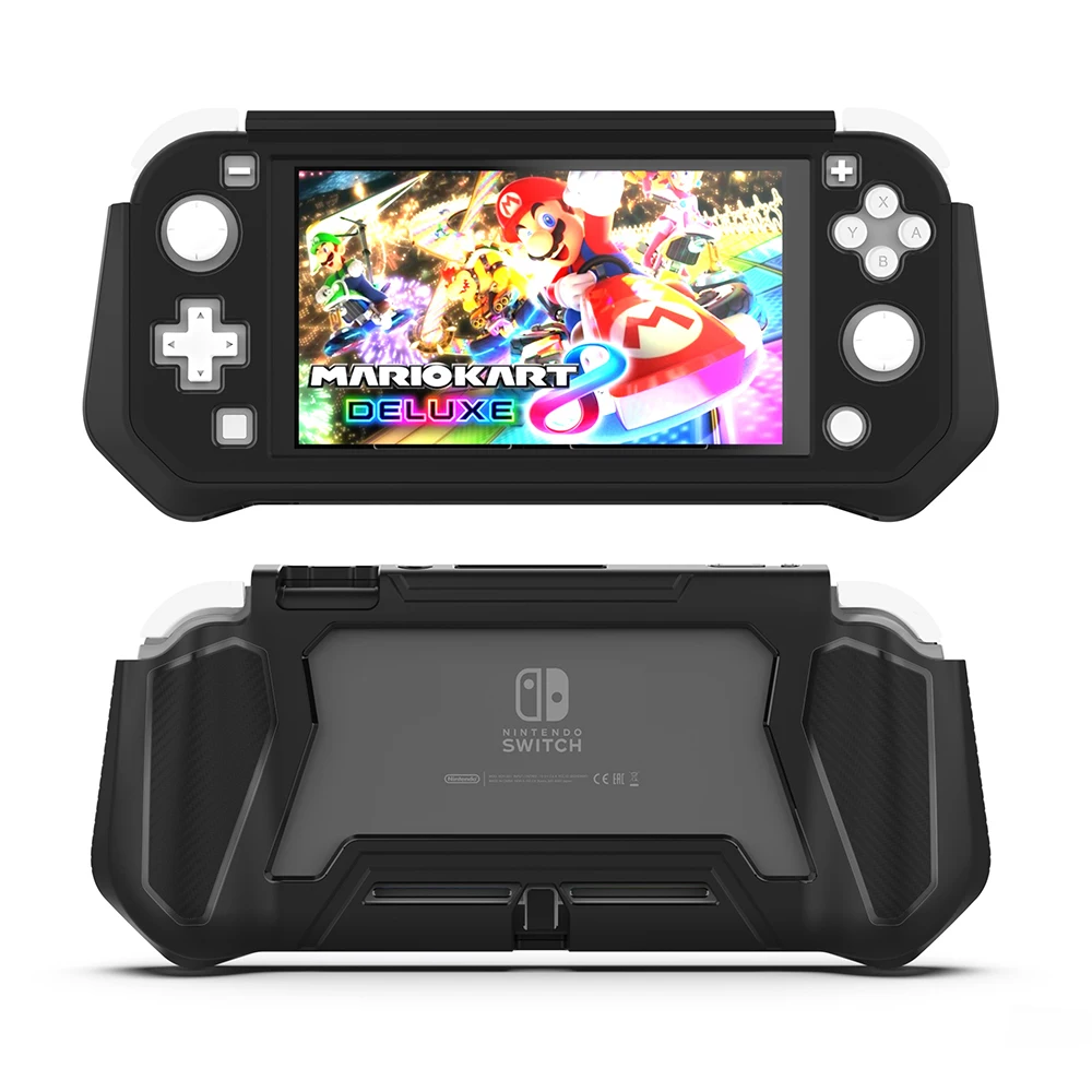 Novo para Nintend Guardas para Nintendo Switch Lite Corpo Inteiro Ergonômico Antiderrapante Escudo Case Capa Mini Console Rosa 2022 - Image 6