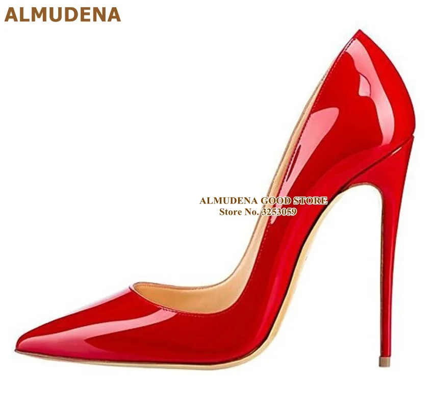 漆皮纯色尖头 (15)