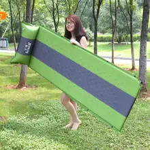 Надувная подушка упаковщик для активного отдыха Кемпинг коврик 1 человек сплайсинга Автоматическая самонадувающаяся палатка плотный коврик