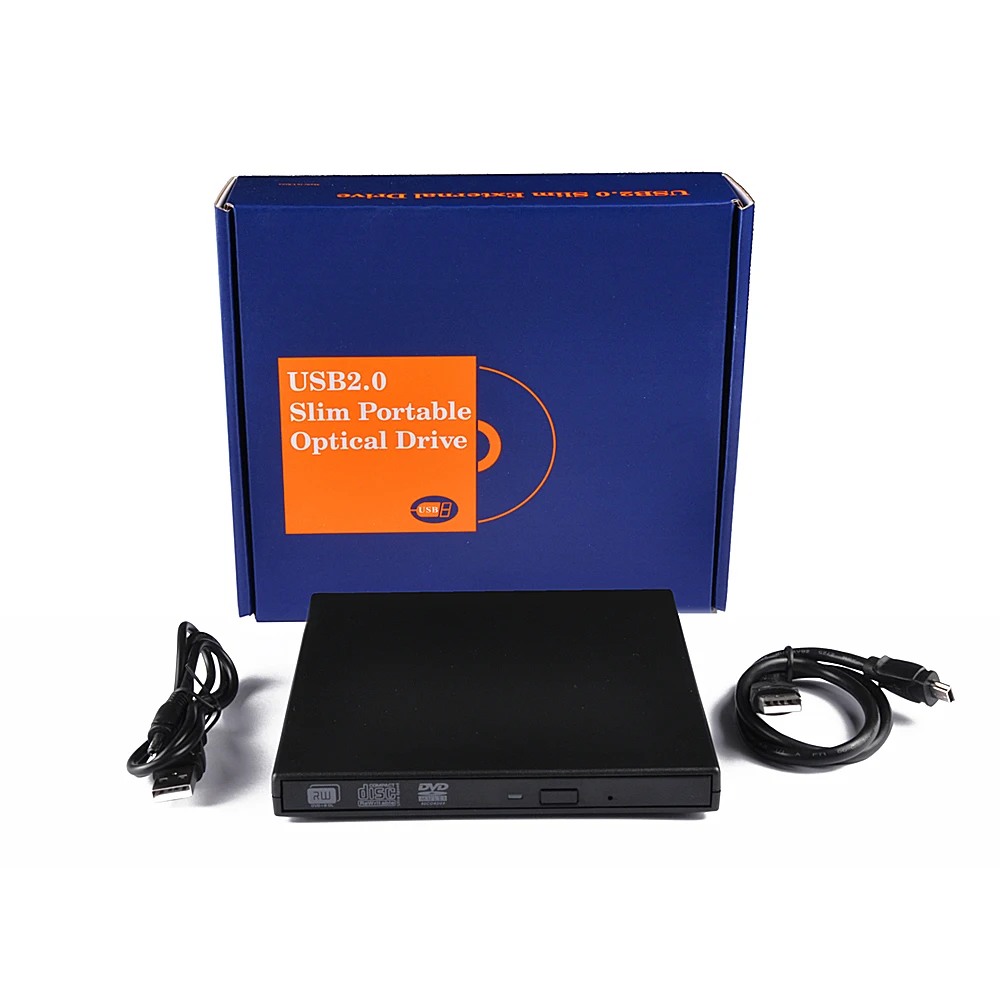 Deepfox Портативный внешний USB 2 0 CD RW/DVD RW привод горелка DVD ROM писатель для ПК Mac