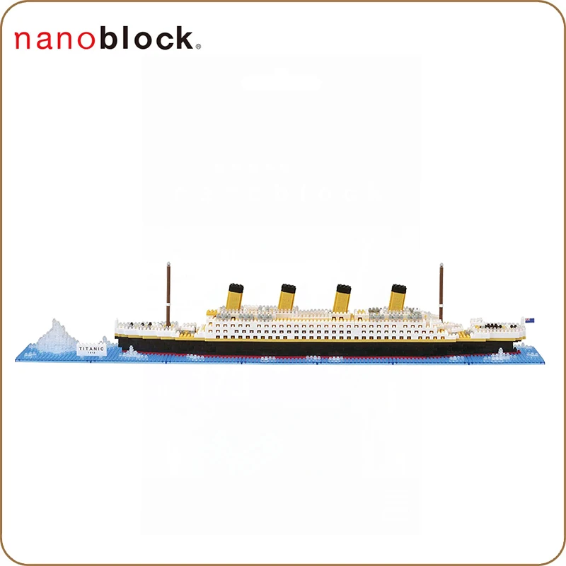 F/S  nanoblock lego Real Hobby series Titanic NB-021 From Japan New 