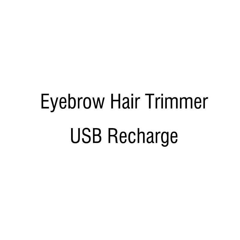 

Electric Eyebrow Hair Trimmer Women Painless Portable Precision Brows Hair Remover Lipstick Shape USB Recharge For Dropshipping