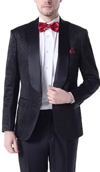 

Suit Men Wedding Suits Grooms Tuxedos 2 Pieces Mens Suits Slim Fit Beach Groomsmen Suits (Jacket+Pant)