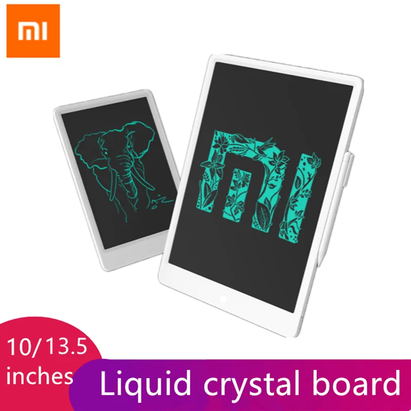 Электронная доска Xiaomi Mijia для рисования маленький ЖК планшет письма с ручкой 10/13 5