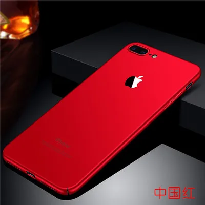 ultra-thin for iphonex xs/xr/xsmax/6/7/8/plus 11 11pro mobile phone case 6s ultra-thin iphonex matte hard shell anti-fall - Color: D